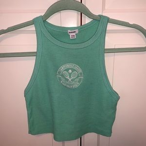Tight tank top from garage. It’s an XS
